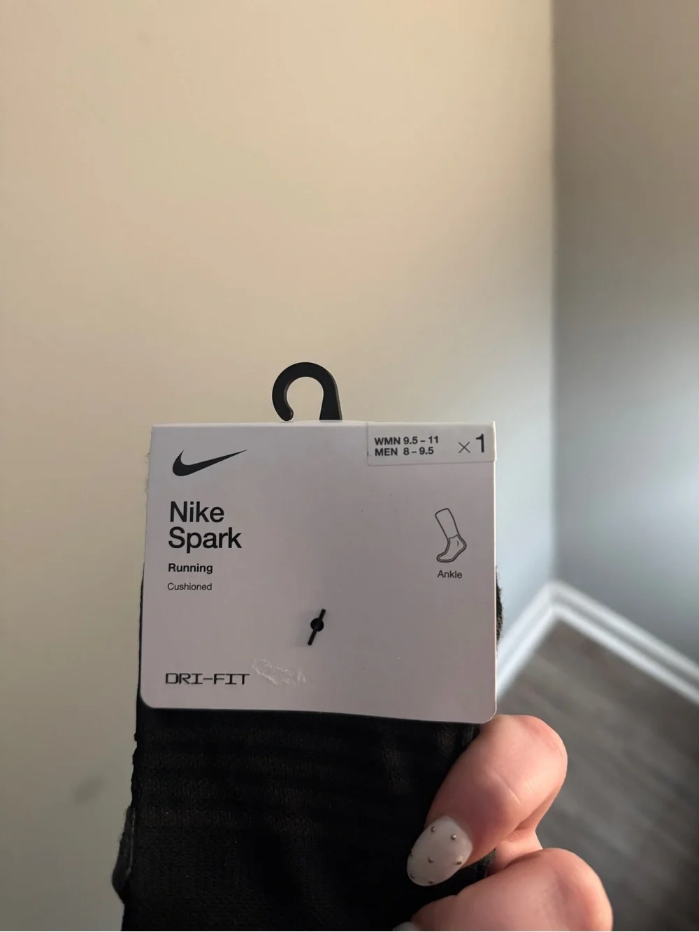 Nike Spark Ankle Running Socks NWT